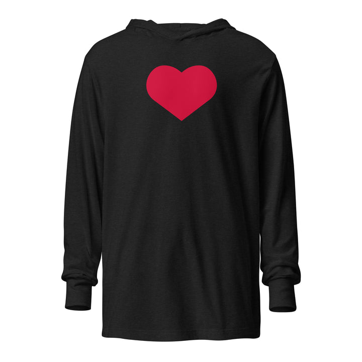 EJC BRAVE HEART LIGHTWEIGHT HOODED LONG SLEEVE T-SHIRT HOODIE