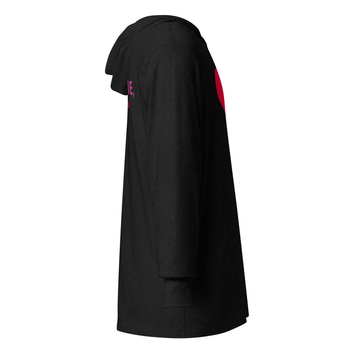 EJC BRAVE HEART LIGHTWEIGHT HOODED LONG SLEEVE T-SHIRT HOODIE
