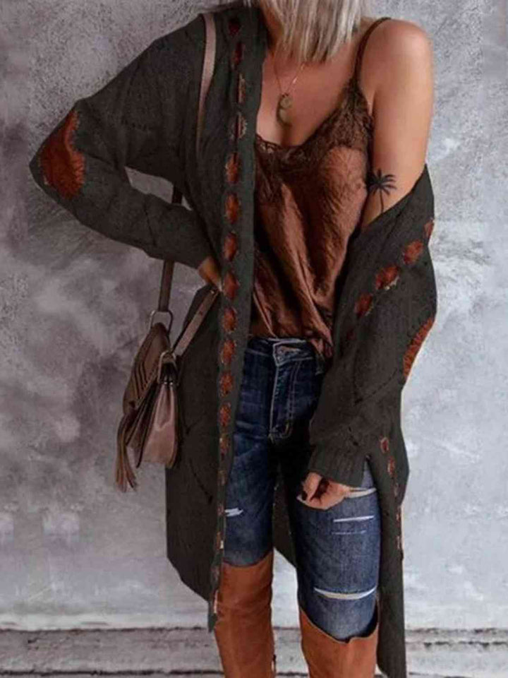 EJC HOODED CARDIGAN
