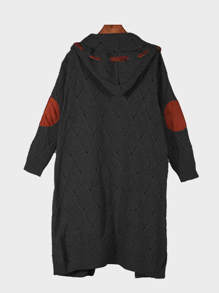 EJC HOODED CARDIGAN