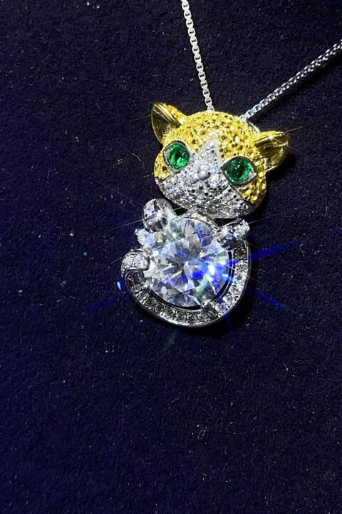 EJC 2 Carat Moissanite Sterling Silver Necklace