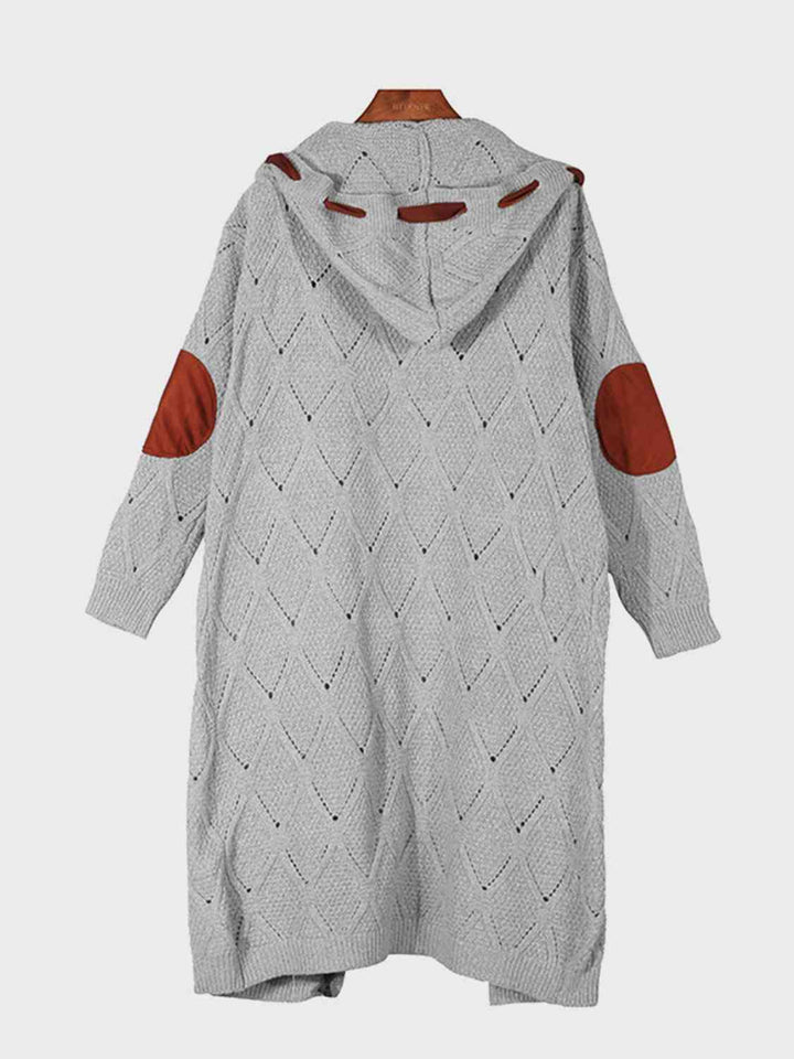 EJC HOODED CARDIGAN