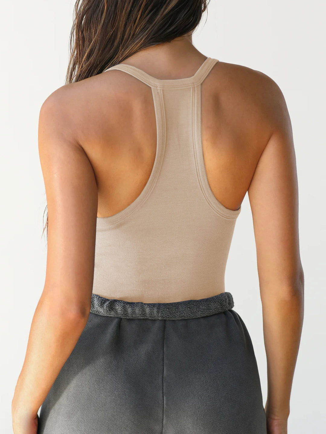 EJC SCOOP NECK PREMIUM SOFT T-BACK TANK