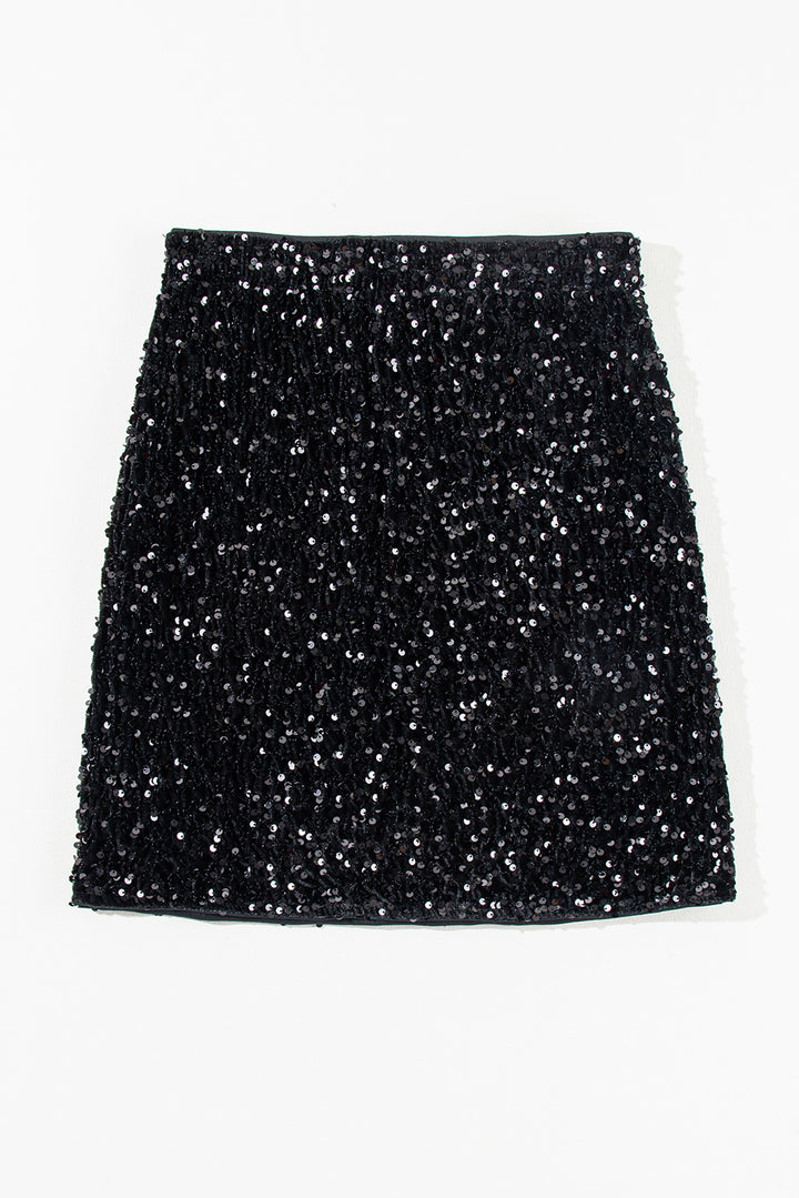 EJC SEQUIN MINI SKIRT