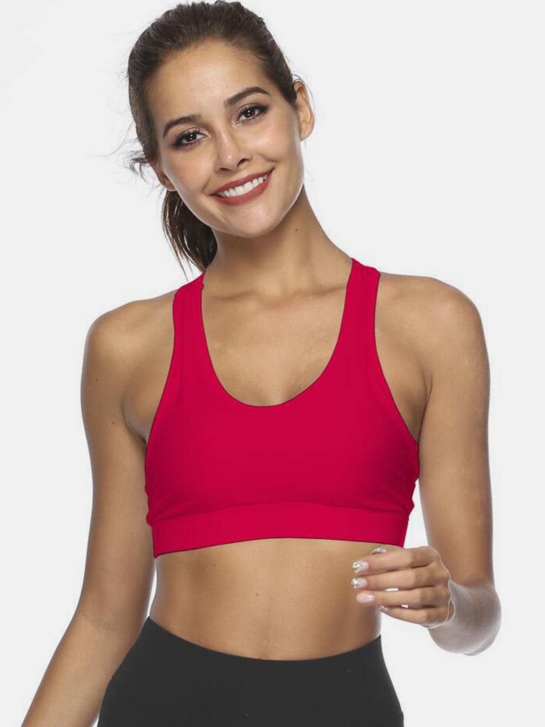 EJC Cutout Scoop Neck Active Tank