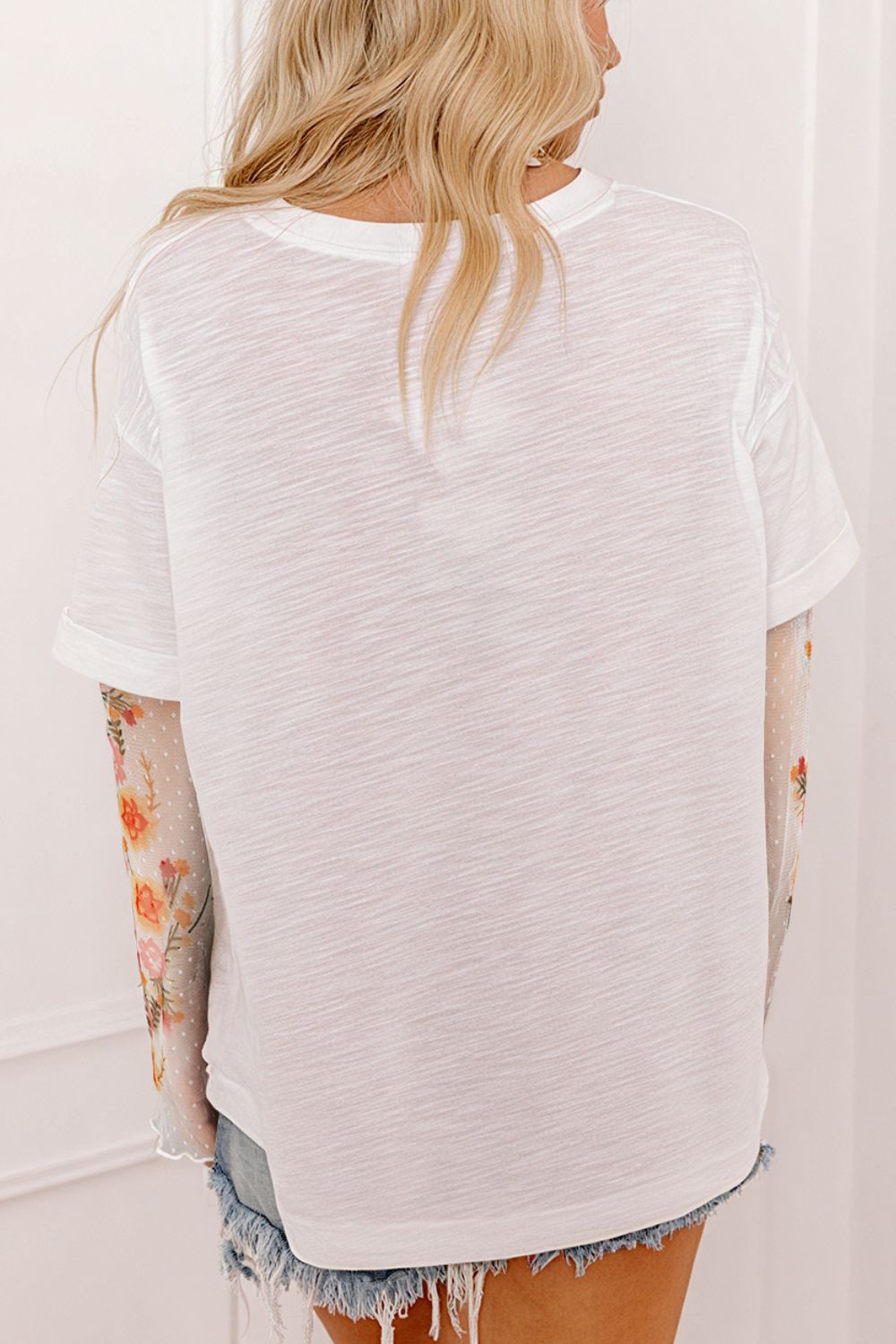 EJC PREMIUM SOFT SHIRT WITH LONG LACEY SLEEVES