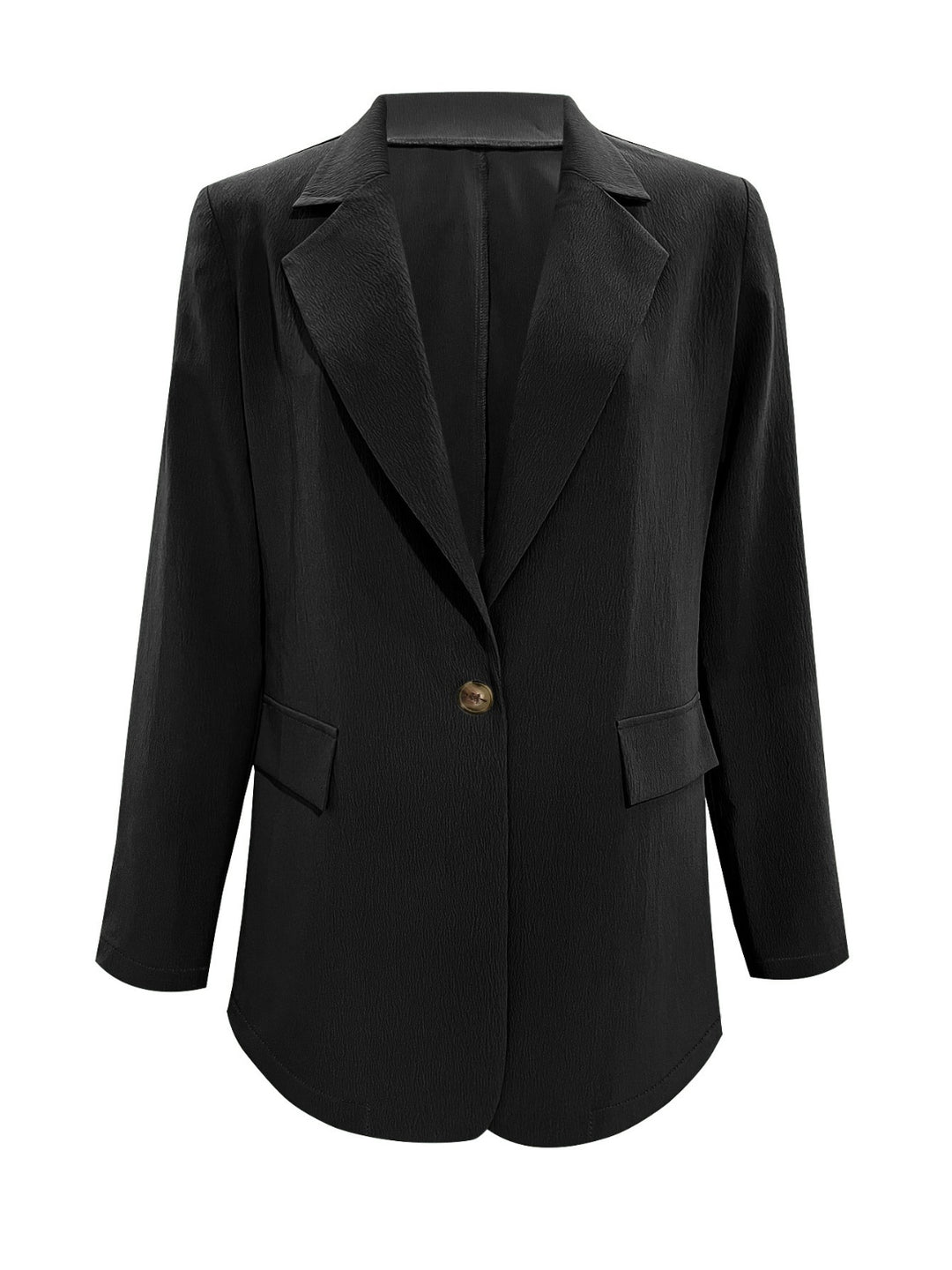 EJC Lapel Collar Long Sleeve Blazer