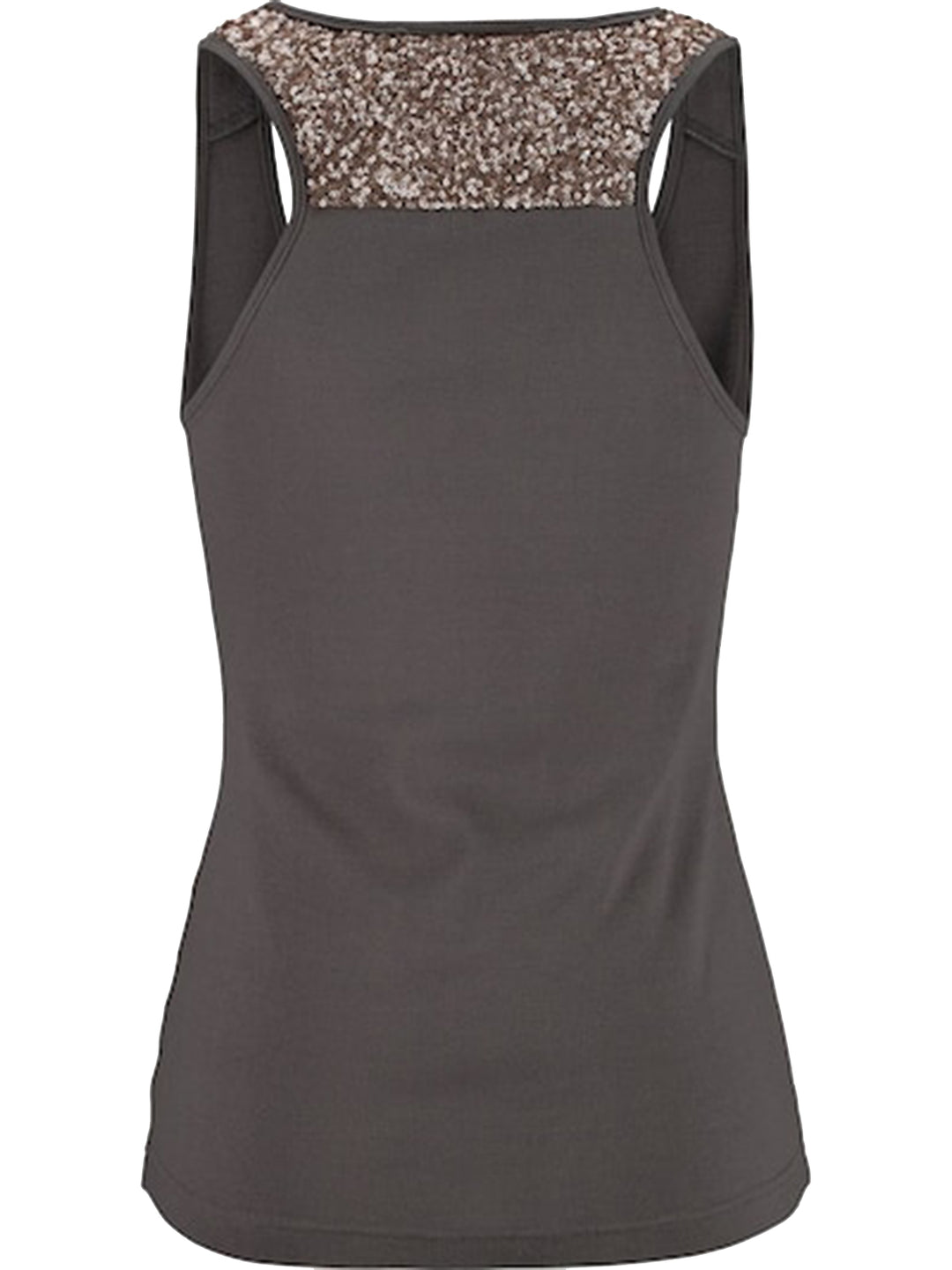 EJC Sequin Scoop Neck Tank