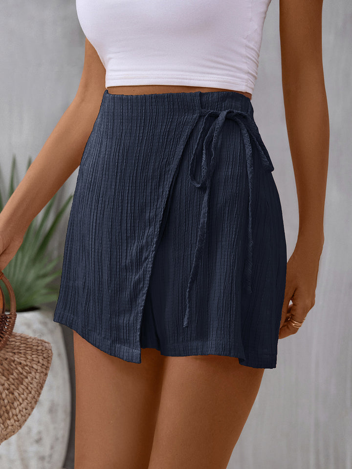 EJC Tied High Waist Skort