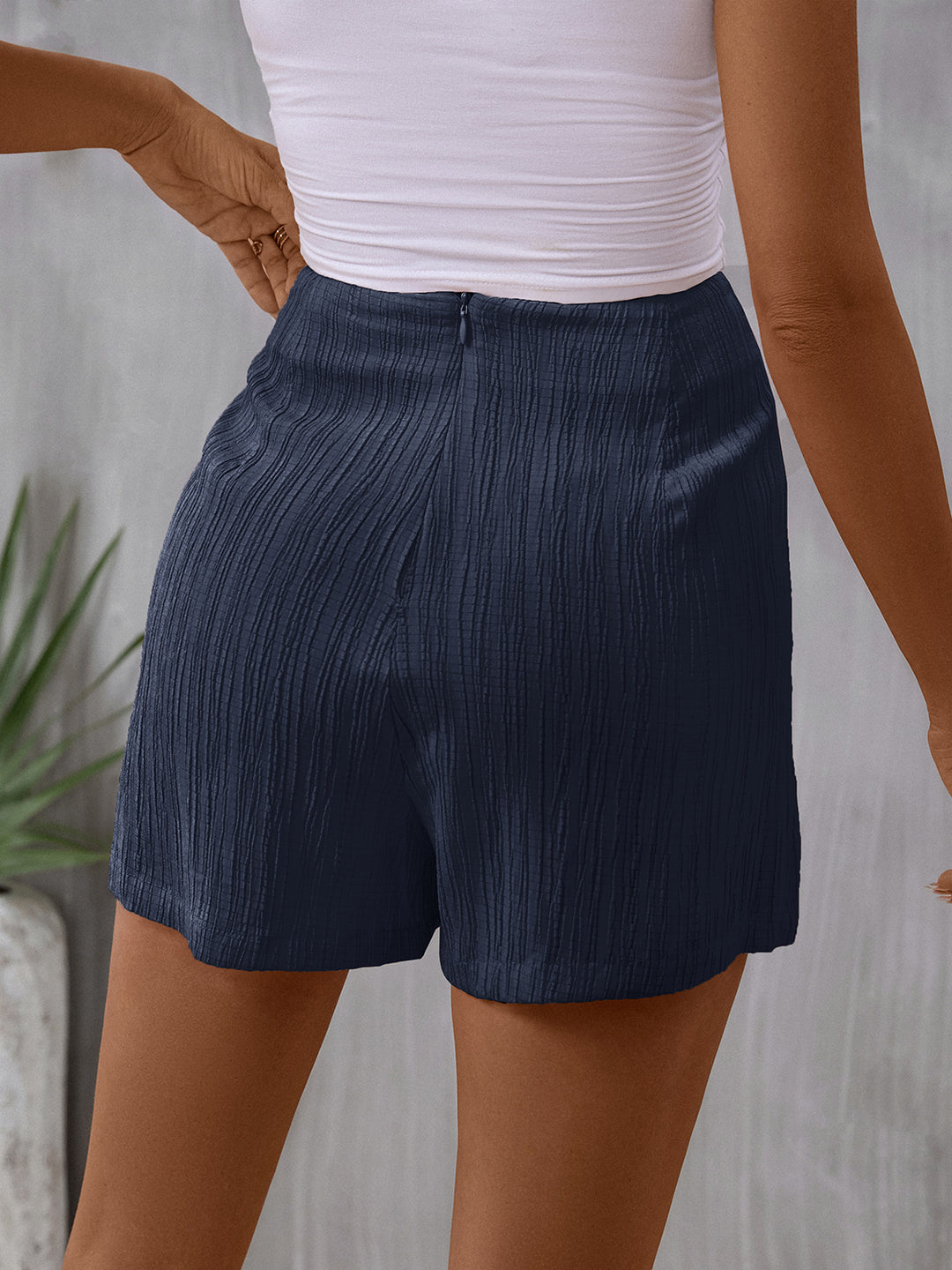 EJC Tied High Waist Skort