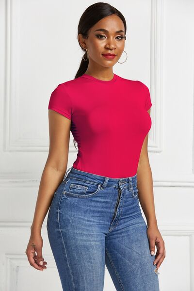 EJC Round Neck Short Sleeve Bodysuit