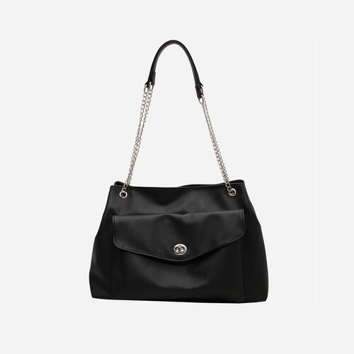 EJC PU Leather Shoulder Bag