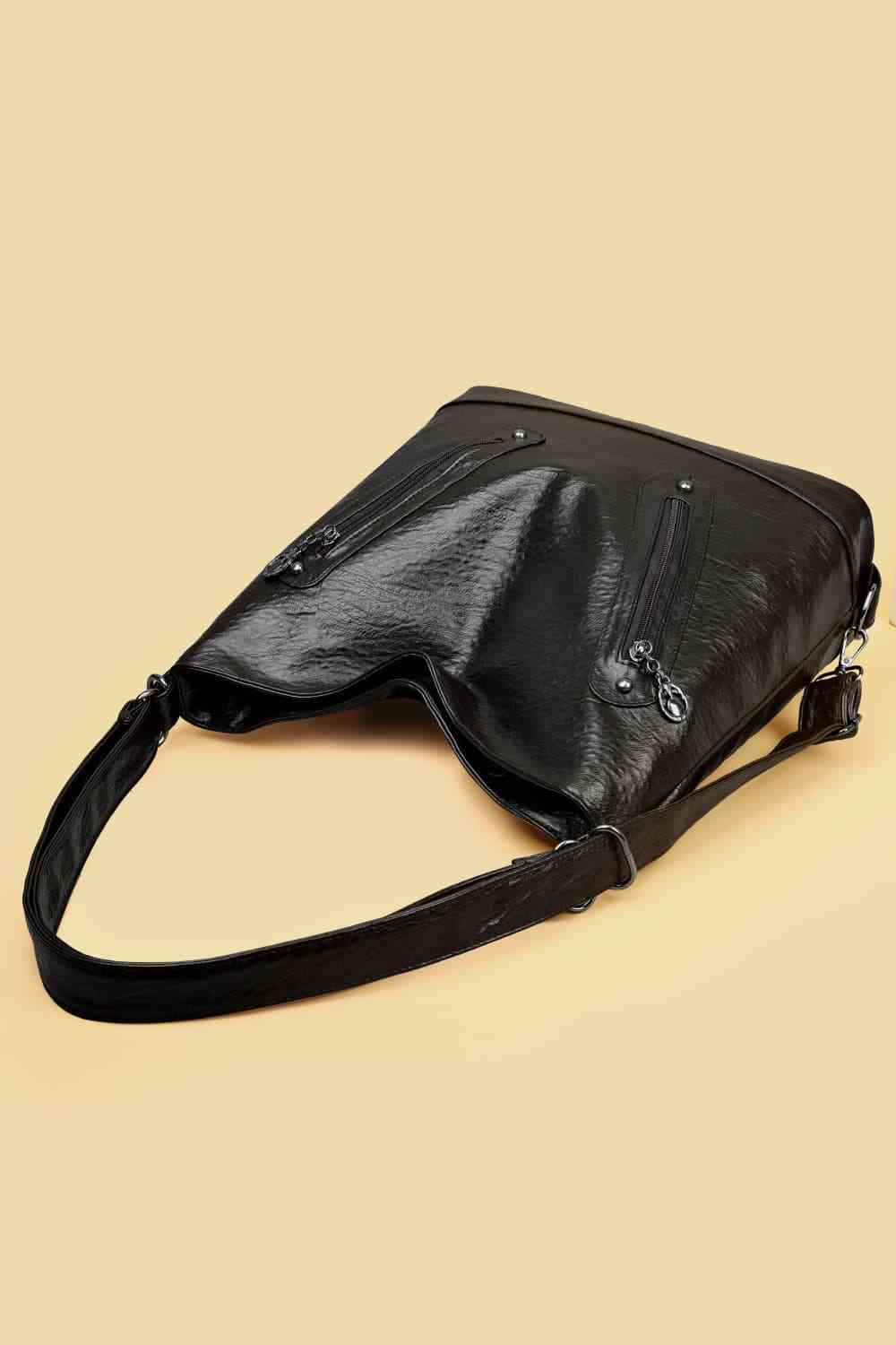 EJC PU Leather Shoulder Bag