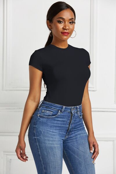 EJC Round Neck Short Sleeve Bodysuit