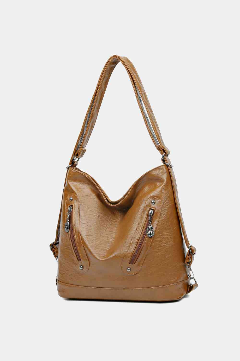 EJC PU Leather Shoulder Bag