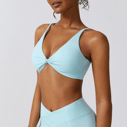 EJC Spaghetti Strap Sport Bra