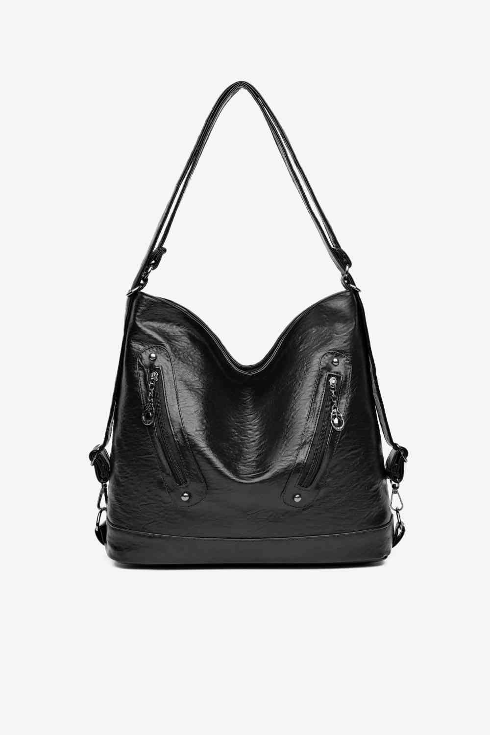 EJC PU Leather Shoulder Bag