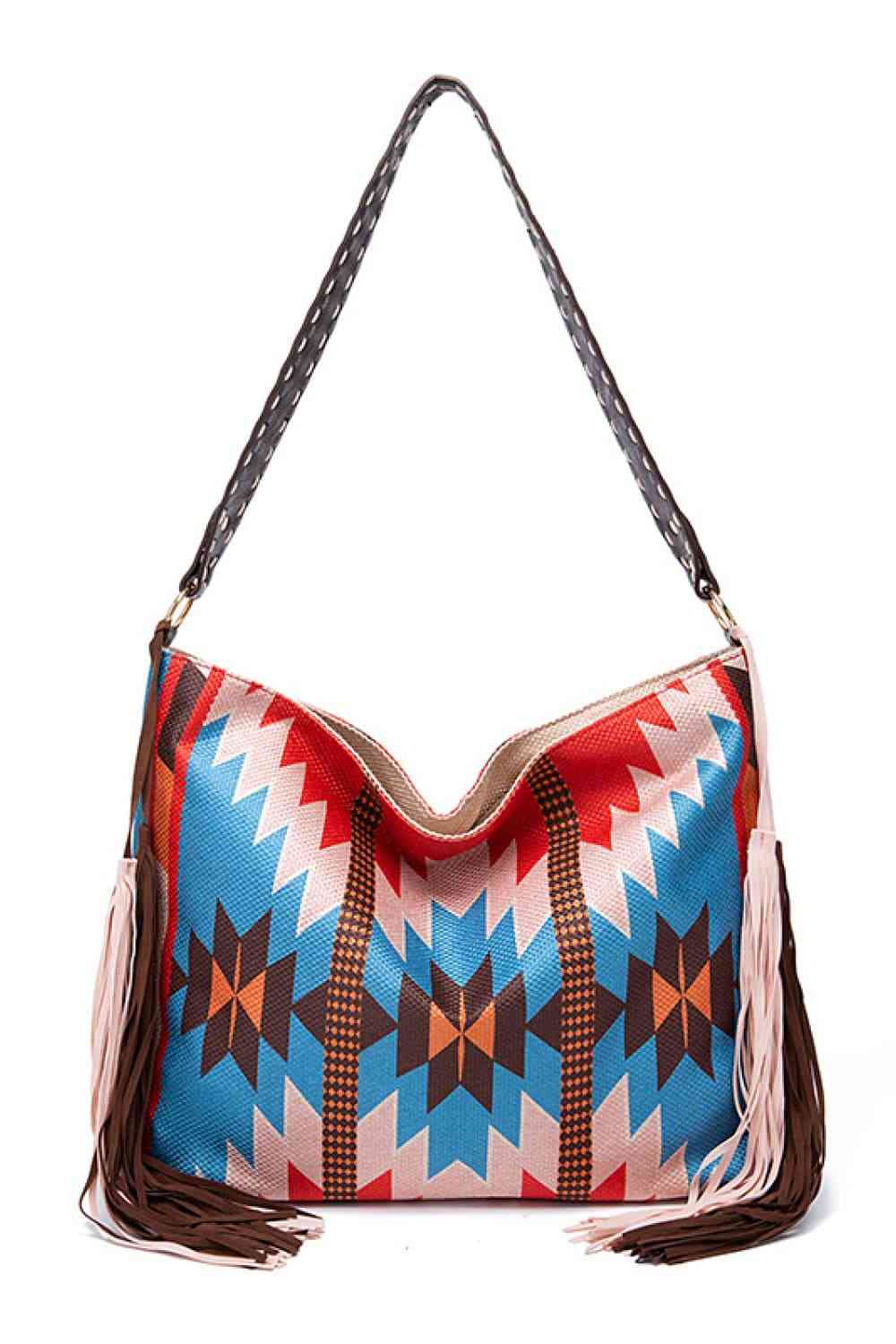 EJC Geometric Canvas Tote Bag