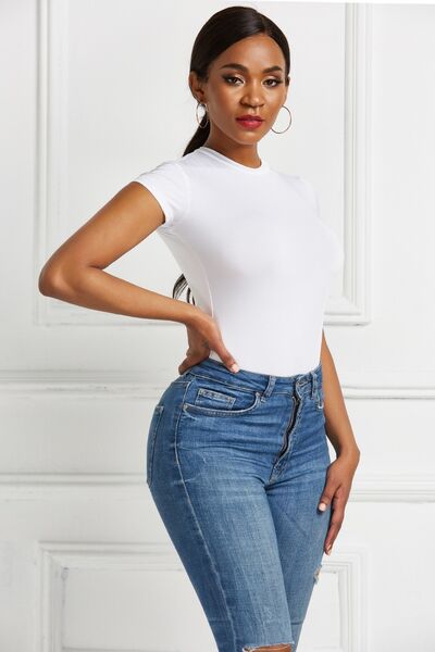 EJC Round Neck Short Sleeve Bodysuit