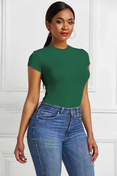 EJC Round Neck Short Sleeve Bodysuit