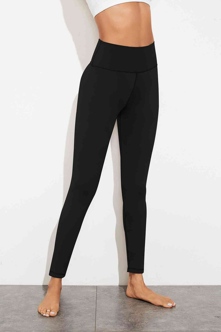 EJC Exposed Seam High Waist Yoga Leggings