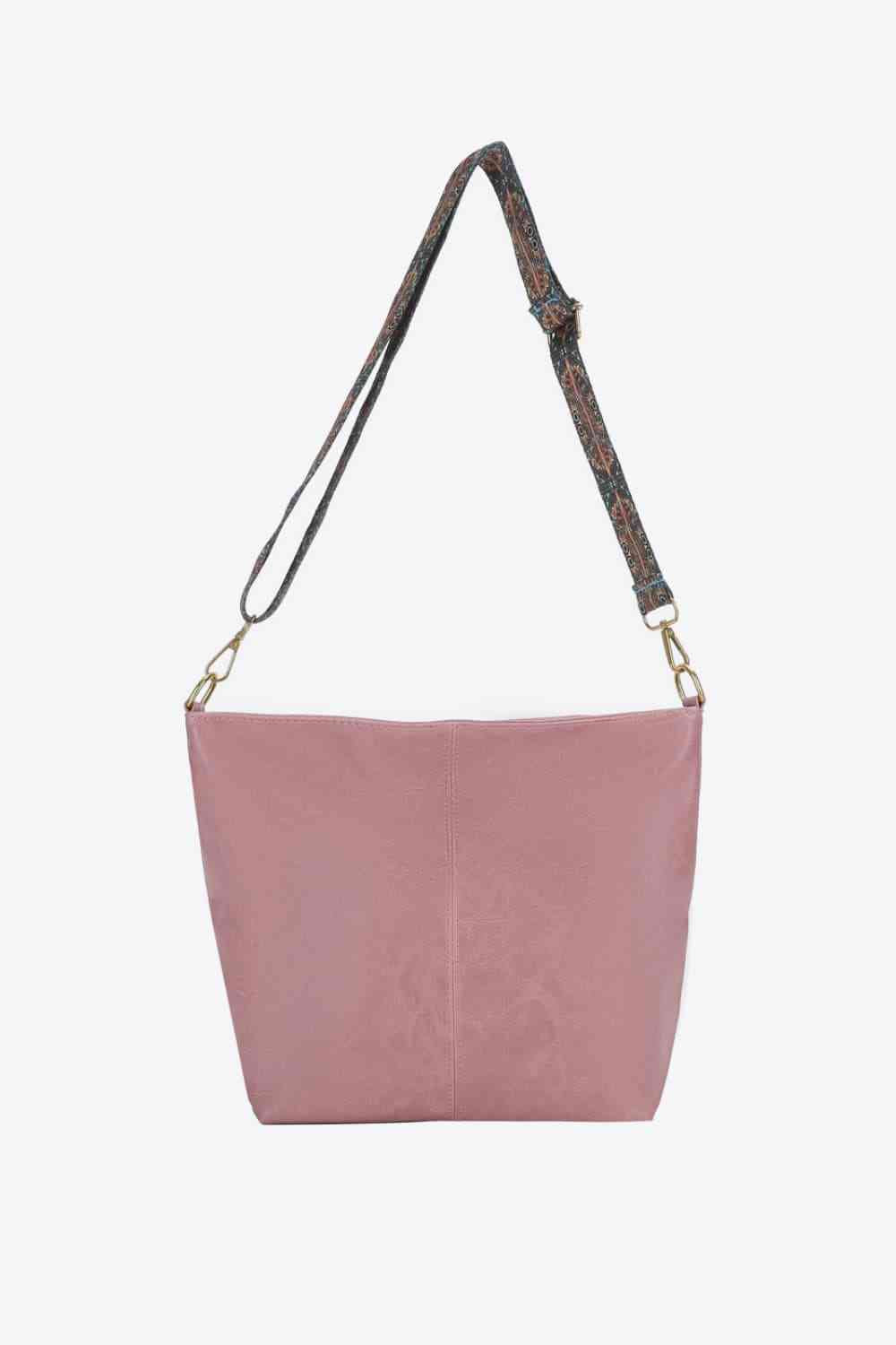 EJC PU Leather Crossbody Bag