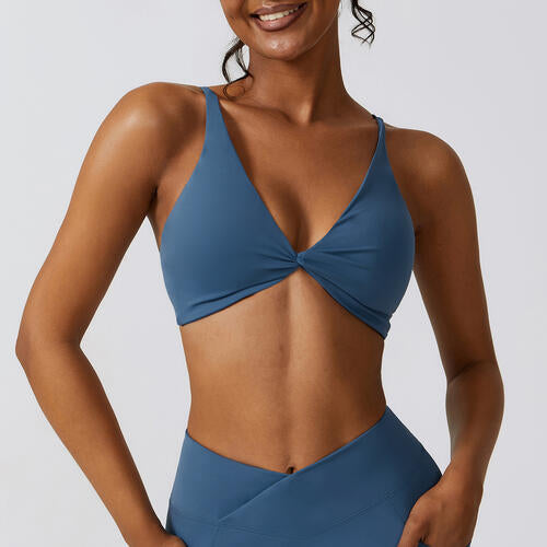 EJC Spaghetti Strap Sport Bra