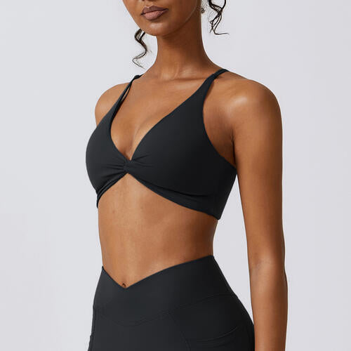 EJC Spaghetti Strap Sport Bra