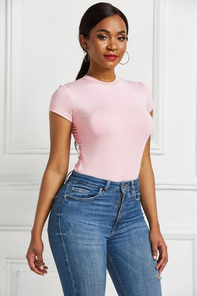 EJC Round Neck Short Sleeve Bodysuit