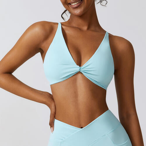 EJC Spaghetti Strap Sport Bra