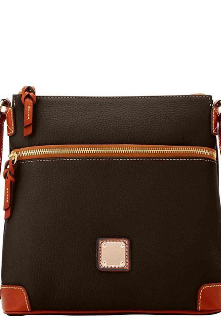 EJC PU Leather Crossbody Bag