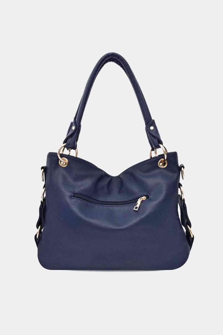 EJC PU Leather Tote Bag