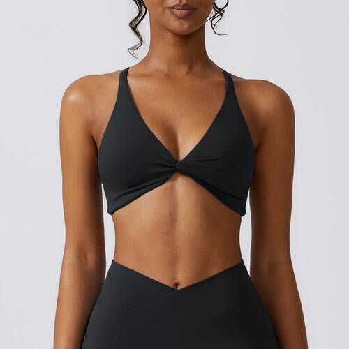 EJC Spaghetti Strap Sport Bra