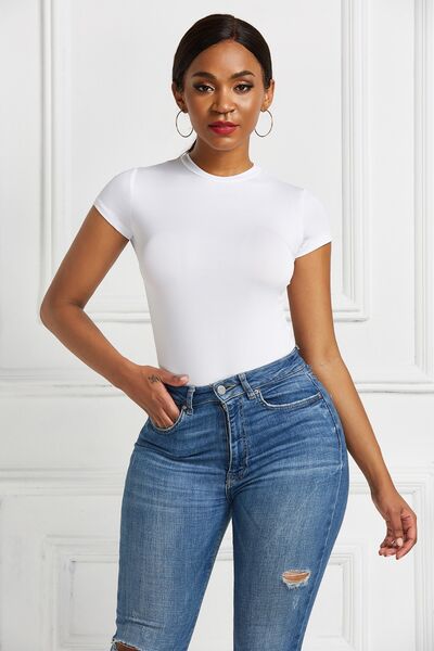 EJC Round Neck Short Sleeve Bodysuit