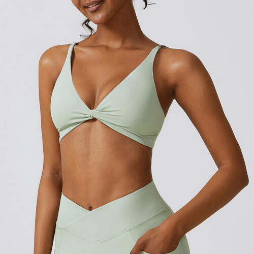 EJC Spaghetti Strap Sport Bra