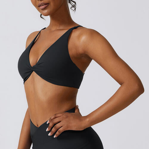 EJC Spaghetti Strap Sport Bra