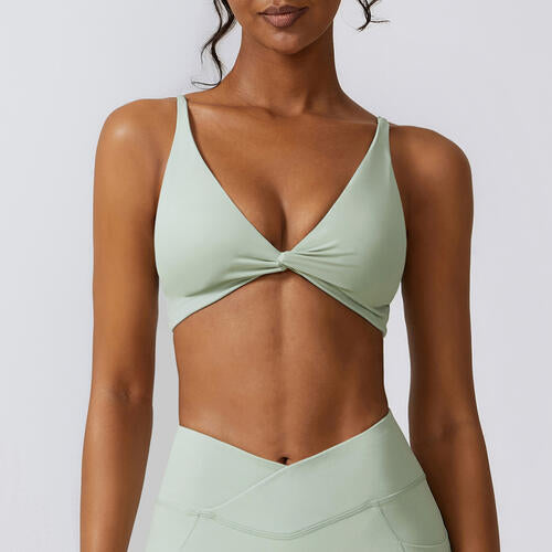 EJC Spaghetti Strap Sport Bra