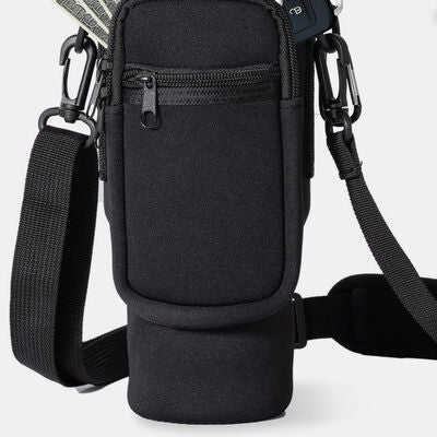 EJC Insulated Tumbler Cup Sleeve With Adjustable Shoulder Strap