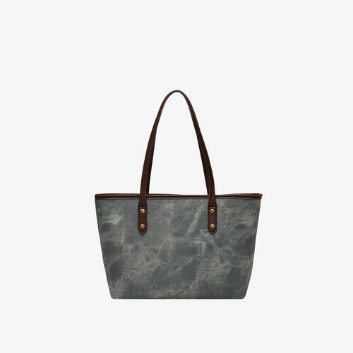 EJC PU Leather Tote Bag