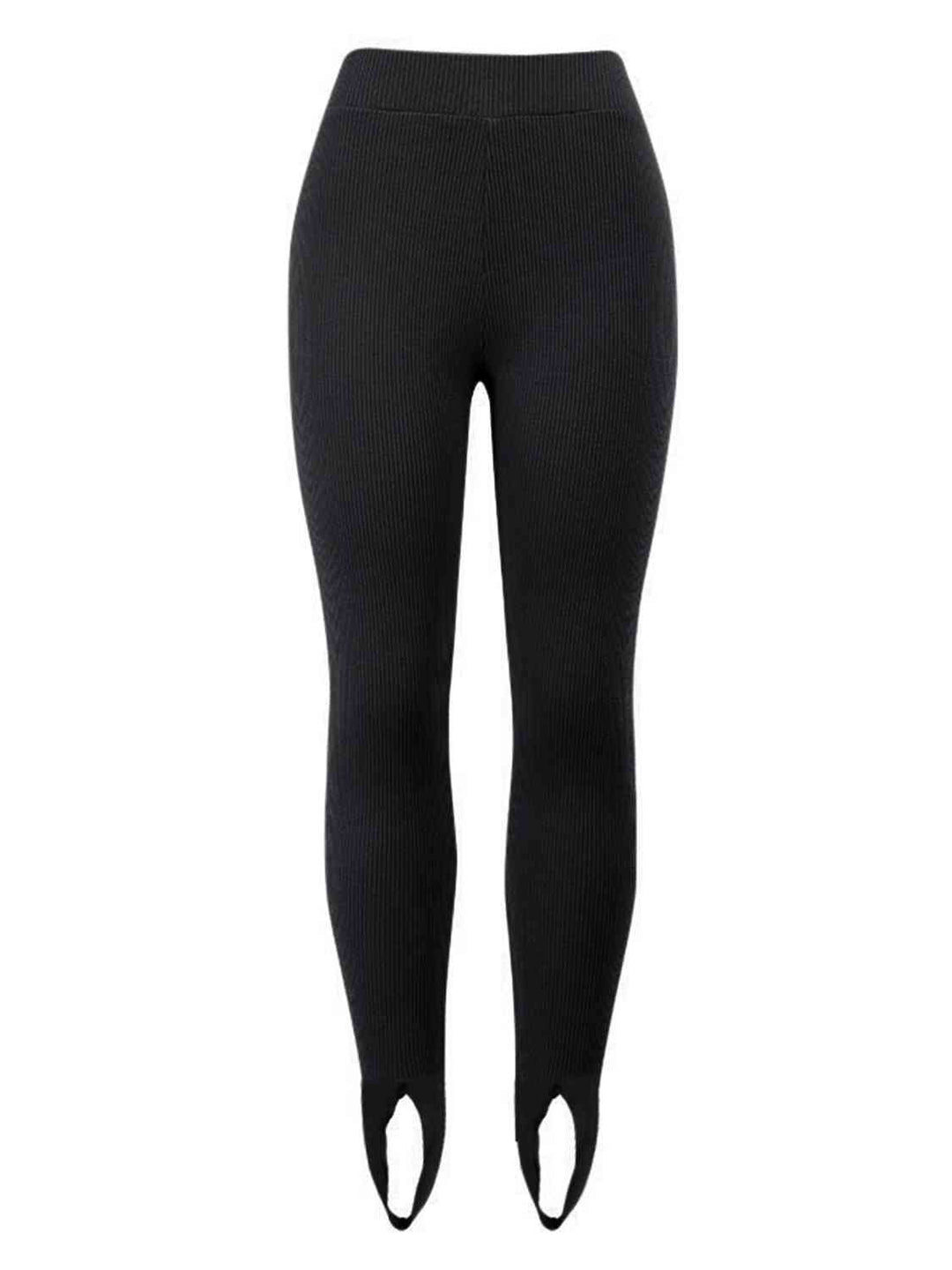 EJC Ribbed Mid Waist Leggings