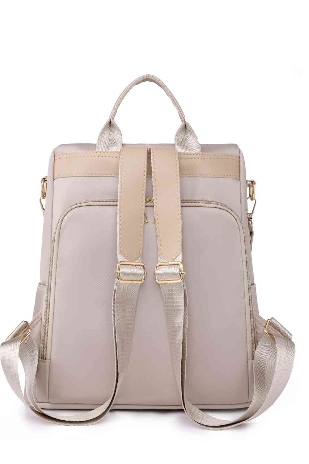 EJC Zipper Pocket Beaded Backpack