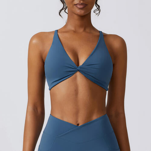 EJC Spaghetti Strap Sport Bra