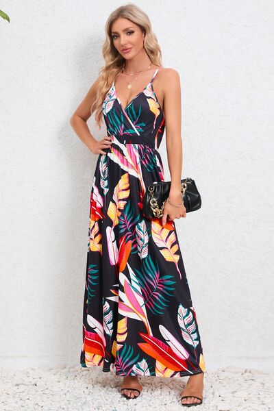 EJC Printed Maxi Cami Dress